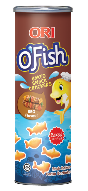 ORI O'FISH BAKED SNACK - BARBEQUE