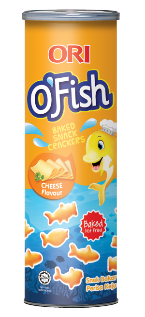 ORI O'FISH BAKED SNACK - CHEESE