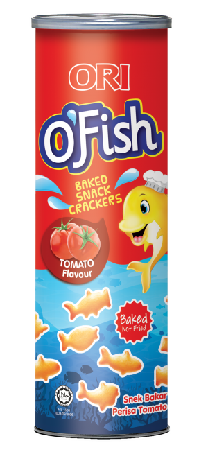 ORI O'FISH BAKED SNACK - TOMATO